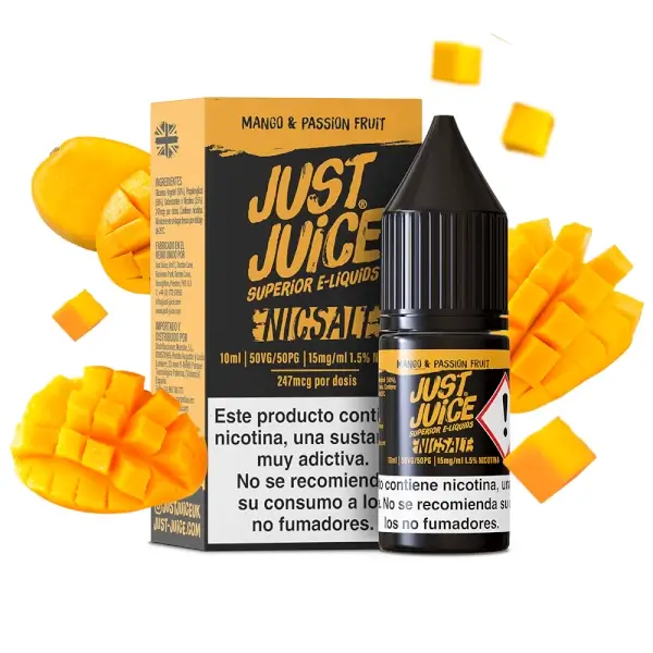Sales Mango & Passion Fruit - Just Juice Nic Salts 10ml