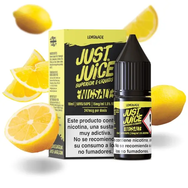 Sales Lemonade - Just Juice Nic Salts 10ml