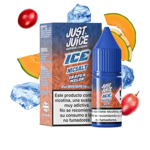 Sales Grape Melon - Just Juice Ice Nic Salts 10ml