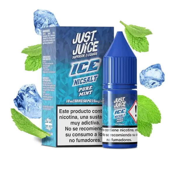 Sales Pure Mint - Just Juice Ice Nic Salts 10ml