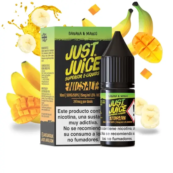 Sales Banana & Mango - Just Juice Nic Salts 10ml