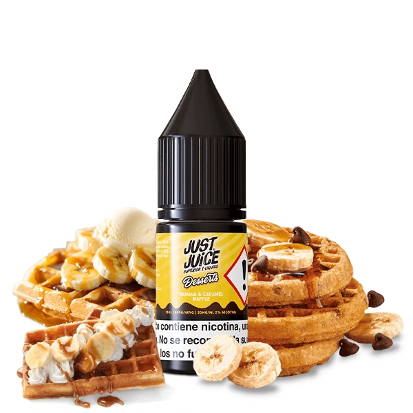 Banana Caramel Waffle - Just Juice Desserts Salts