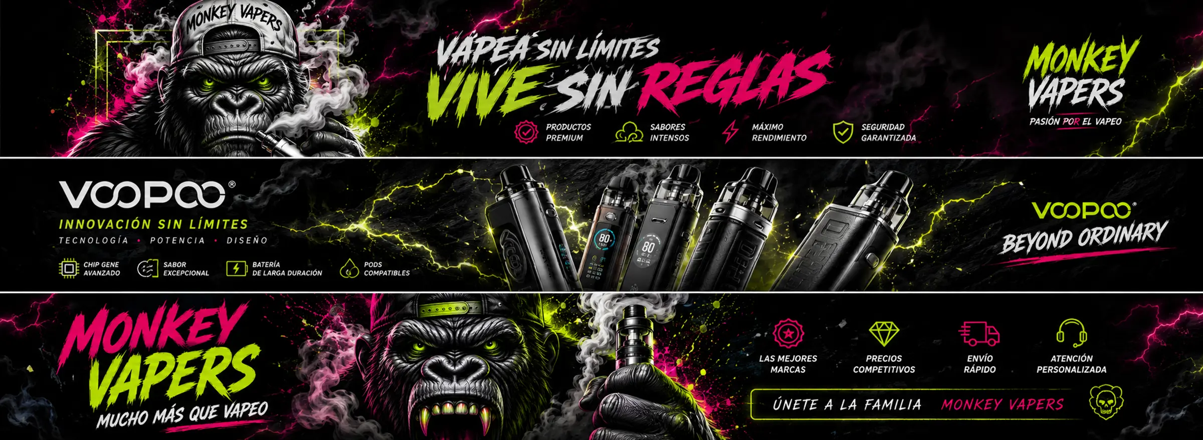 The Monkey Vapers